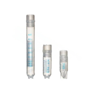 Cryo zkumavky 1,0 ml, sterilní, teplotní odolnost od -196 °C do 121 °C, balení 25 ks