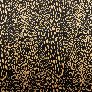 Látka velurová pletenina měkká leopardí vzor 0,5m