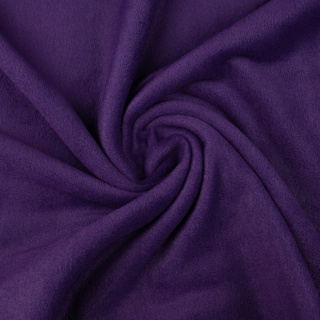 Látka polar tmavě fialová měkká 0,5m