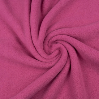 Látka polar růžová měkká bez vzoru 0,5m