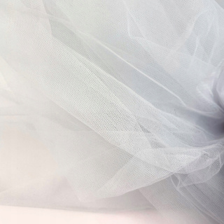 Látka tyl bílá dekorační měkká 0,5m