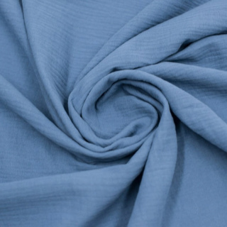 Látka mušelín bavlněný mořská 100% bavlna 0,5m