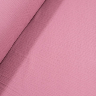 Látka mušelín bavlněný fuchsiová 100% bavlna 0,5m