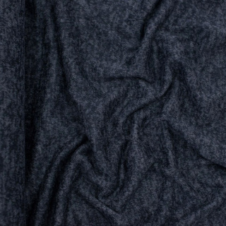 Látka pletenina inkoustový melír elastická 0,5m