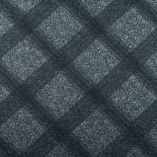 Látka pletenina lurex šedá kosočtverce vzor 0,5m