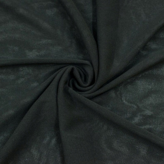 Látka síťovina tyl černá elastická 0,5m