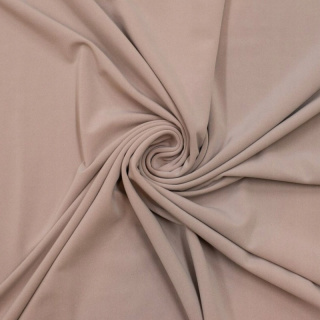 Látka Jersey ITY béžová pletenina bez vzoru 0,5m