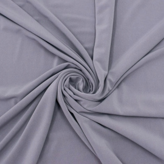 Látka Jersey ITY šedá pletenina bez vzoru 0,5m