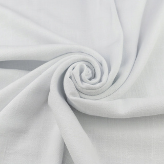 Látka len Palermo bílá lněná 270g/m² 0,5m