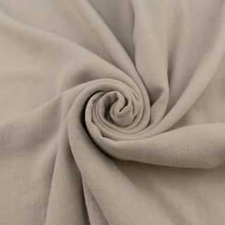 Látka len Palermo béžová lněná 270g/m² 0,5m