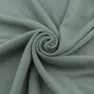 Látka len Palermo špinavá mátová lněná 0,5m