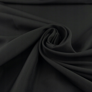 Látka podšívka polyester černá elastická vysoká kvalita 0,5m