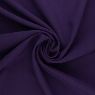 Látka Panama fialová univerzální na závěsy hladká bez vzoru 0,5m