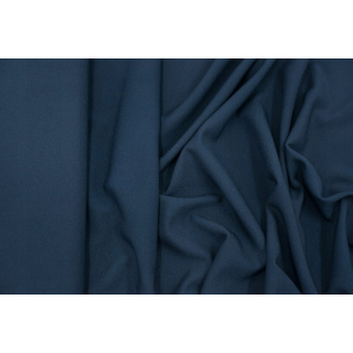 Látka Milano krep námořnická modrá elastická 0,5m