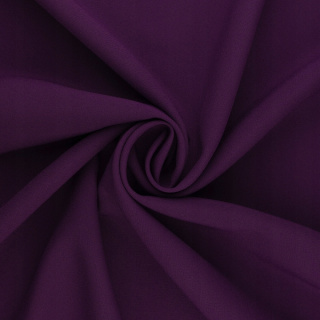 Látka Panama borůvková univerzální na závěsy hladká bez vzoru 0,5m