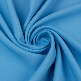 Látka Panama světlemodrá univerzální na závěsy hladká bez vzoru 0,5m