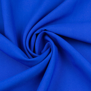 Látka Panama kobaltová univerzální na závěsy hladká bez vzoru 0,5m