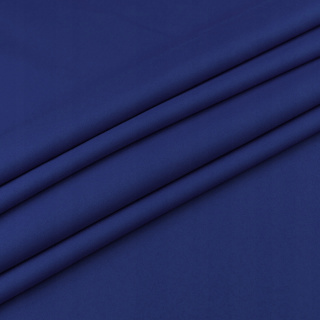 Látka Panama neväzová modrá na závesy hladká 280cm 0,5m