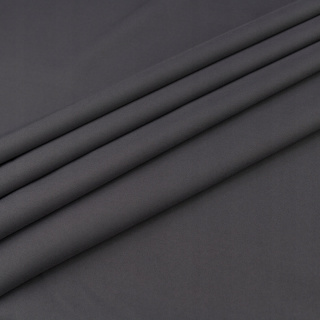 Látka Panama šedá na závěsy hladká bez vzoru 280cm 0,5m