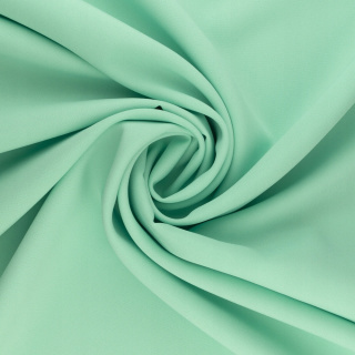 Látka Panama mátová univerzální na závěsy hladká bez vzoru 0,5m