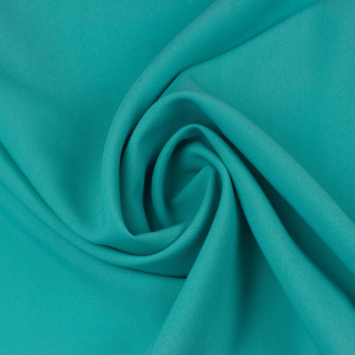 Látka Panama tyrkysová univerzální na závěsy hladká bez vzoru 0,5m