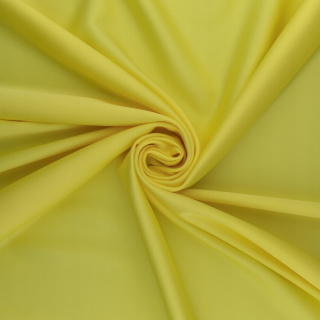 Látka satén Magnus žlutá hladká 0,5m