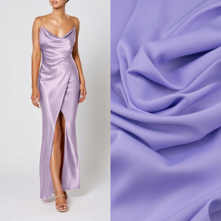 Látka na večerní šaty fialová hladká 0,5m
