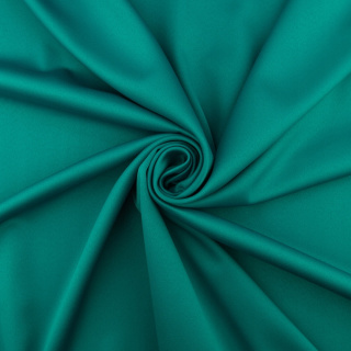 Látka satén Magnus měděnozelená hladká odolná 0,5m