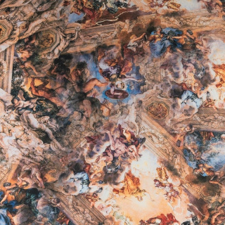 Látka šifón hedvábný béžová fresky 0,5m