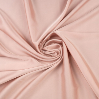 Látka šifón hedvábný pudrově růžová bez vzoru 0,5m