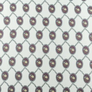 Látka šifón ecru hladká řetízky vzor 0,5m