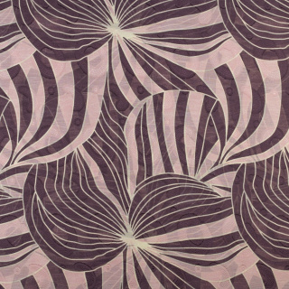 Látka šifón hladký abstraktní vzor 0,5m