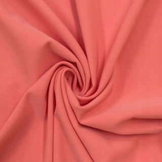 Látka Orlando lososová hladká na šití 0,5m