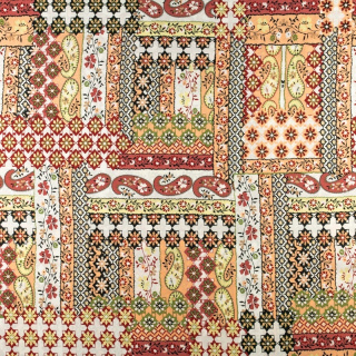 Látka viskózová růžová květy 100% viskóza 0,5m