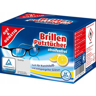 Utěrky na čištění brýlí 54ks