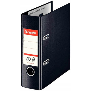 Pákový pořadač A5/75mm černý Esselte