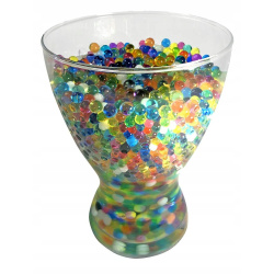 Hydrogelové gelové kuličky 50000 ks mix barev na dekoraci květin