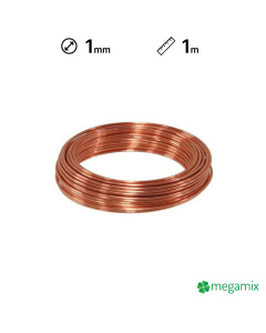 Měděný drát 1,0mm 1m