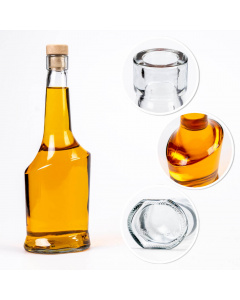 Skleněná láhev 500ml 25cm AISHA