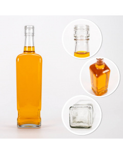 Skleněná láhev 500ml 26cm WALKER