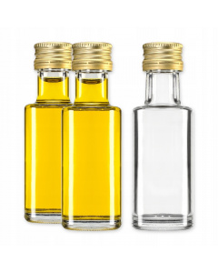 Skleněná láhev 50ks 20ml 8,5cm MONOPOL