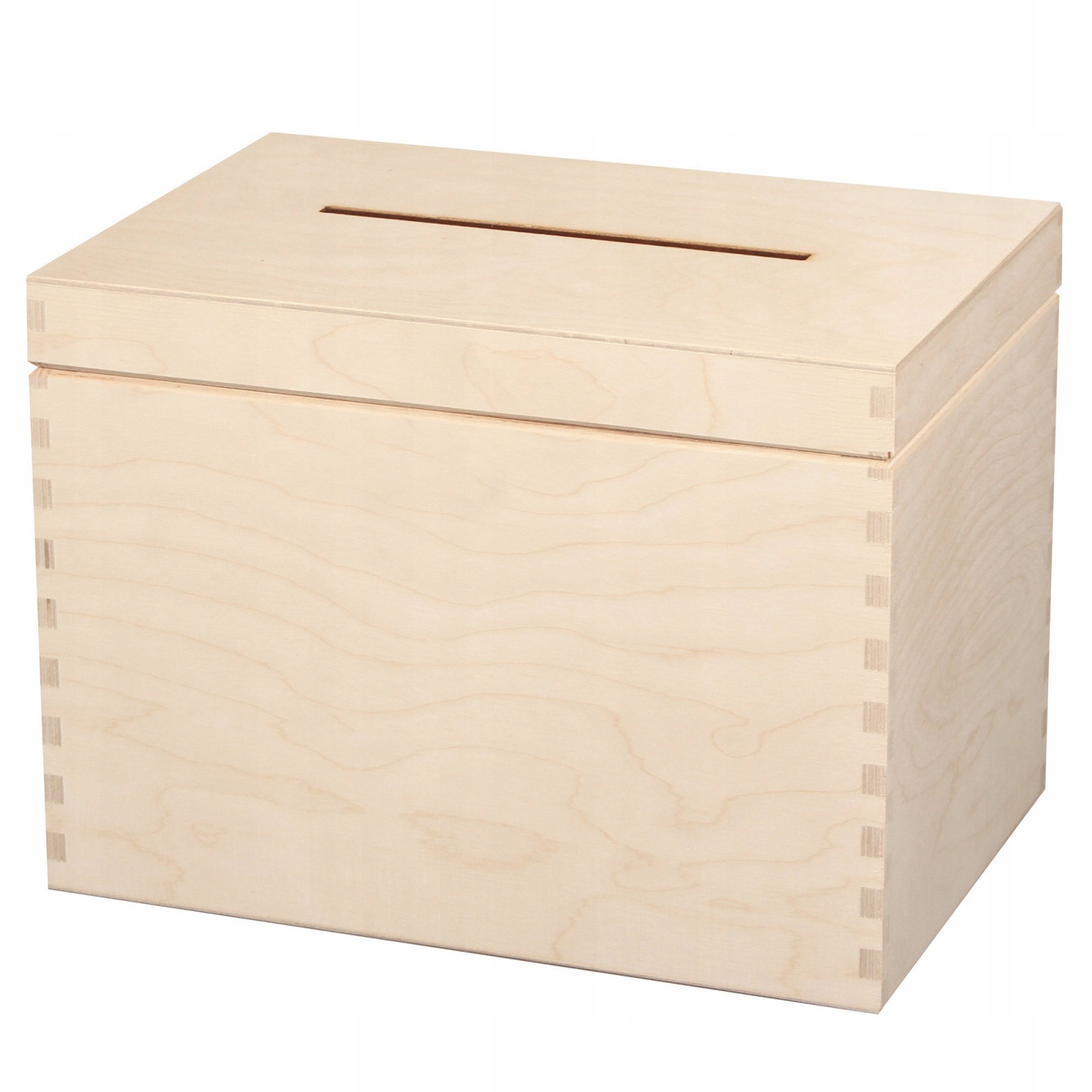 Dřevěný box 29x20x21cm krabička na svatbu obálky megamix.shop