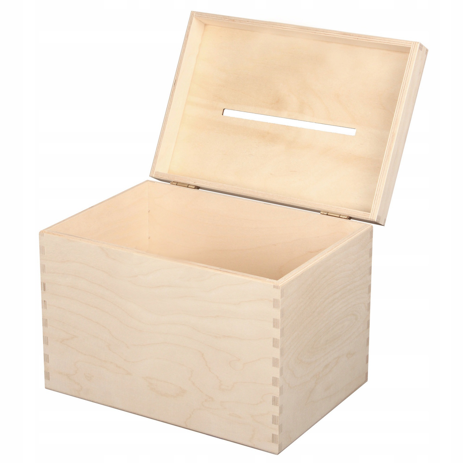 Dřevěný box 29x20x21cm krabička na svatbu obálky megamix.shop