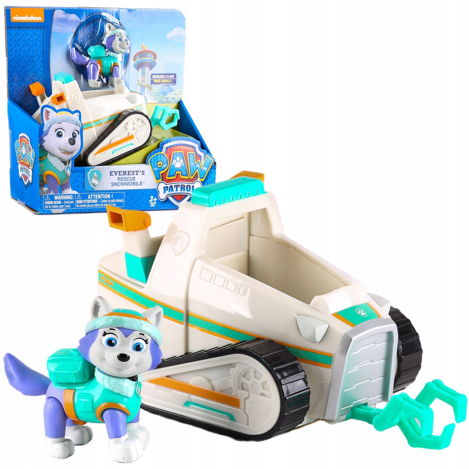 figurka se sněžným skútrem Labkova patrola Paw Patrol Everest megamix.shop