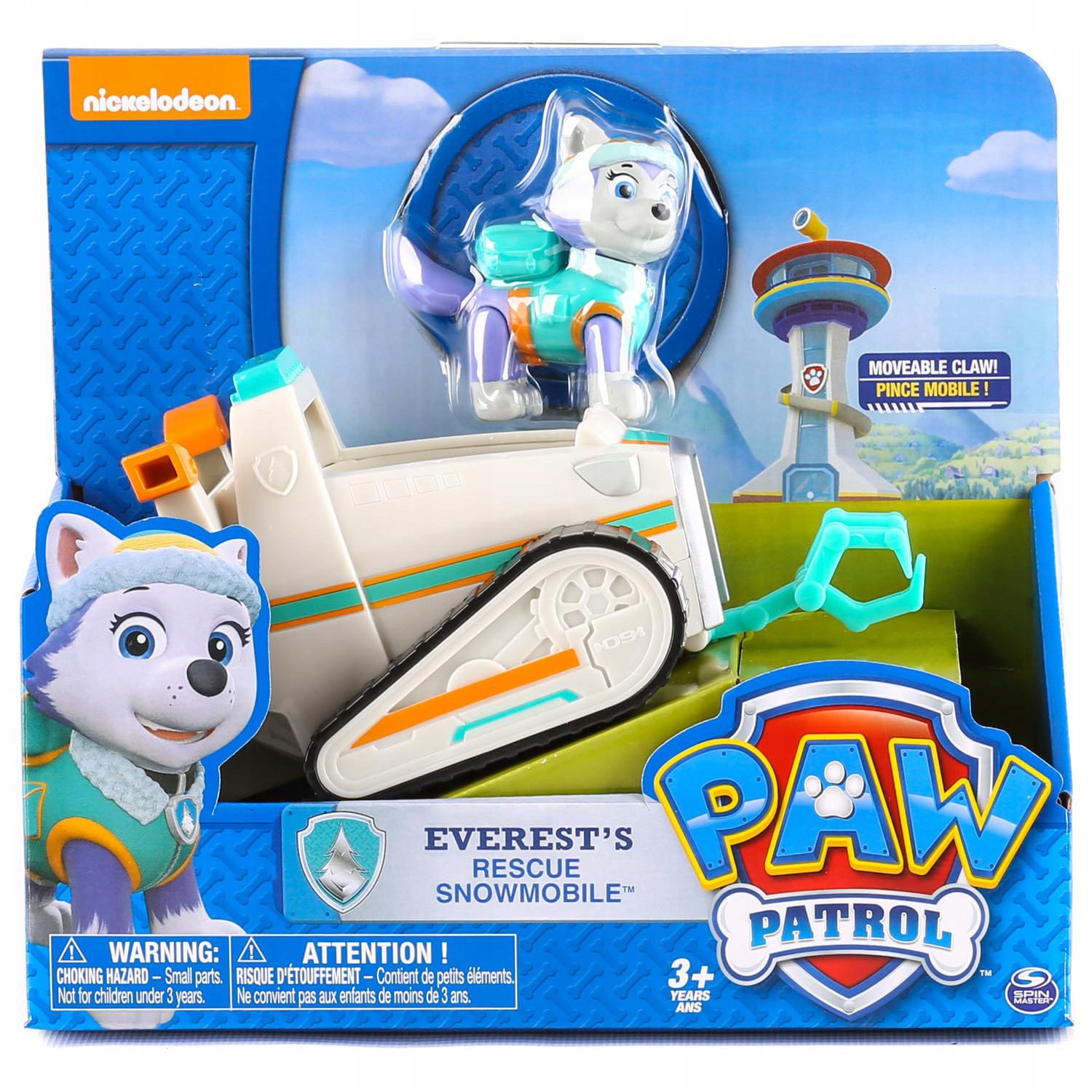 figurka se sněžným skútrem Labkova patrola Paw Patrol Everest megamix.shop