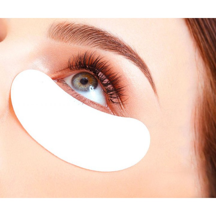 gelové podložky na ochranu očí řasy 100ks megamix.shop