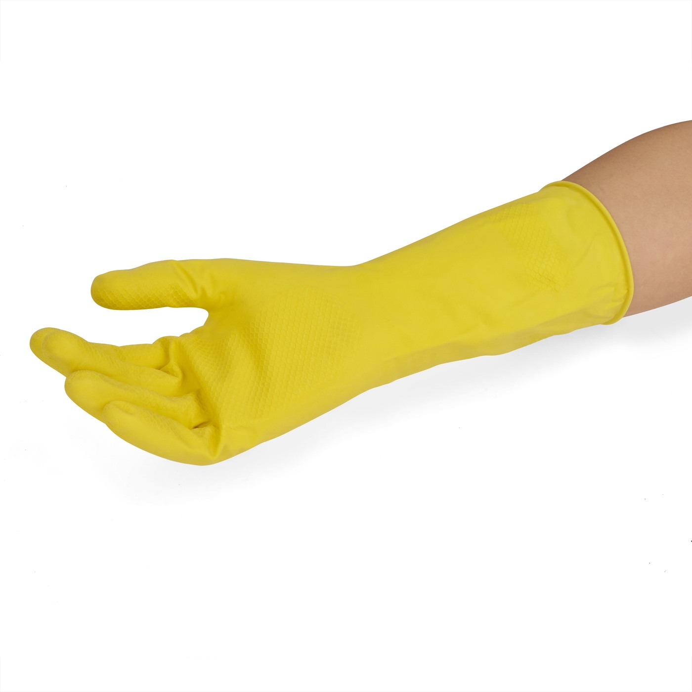 Gumové žluté rukavice York velikost S megamix.shop