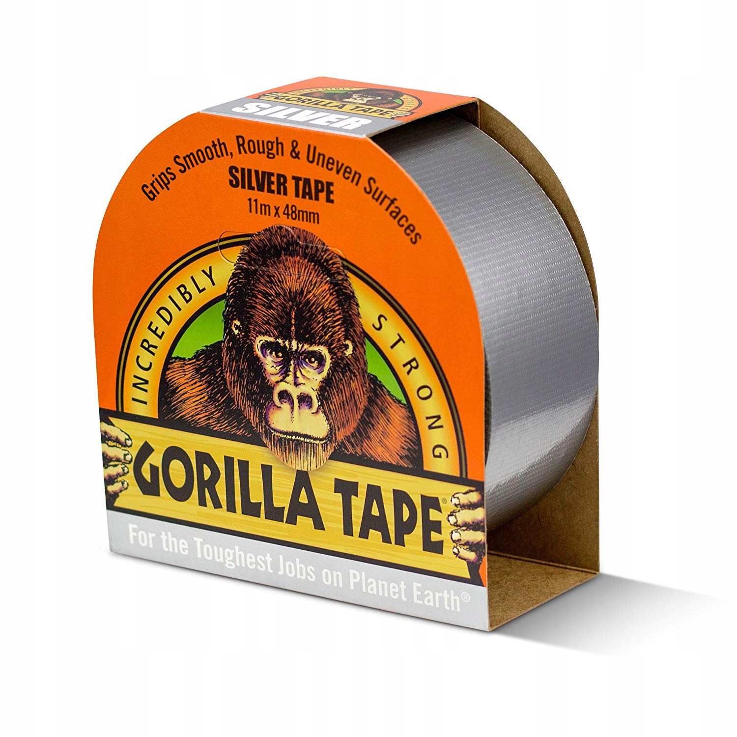 Lepící páska šedá voděodolná vícevrstvá 10m 48mm super silná Gorilla megamix.shop