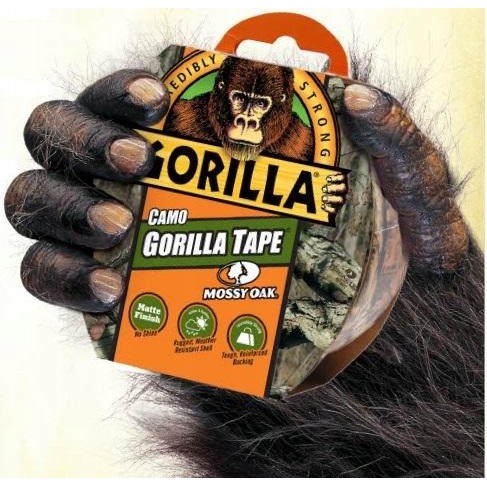 Maskovací páska kamufláž 8,2m 47mm na UV do lesa Gorilla megamix.shop