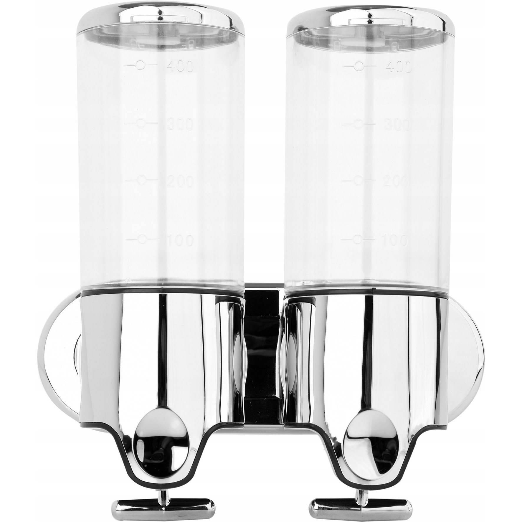 nástěnný dávkovač mýdla 2x500ml chrom megamix.shop